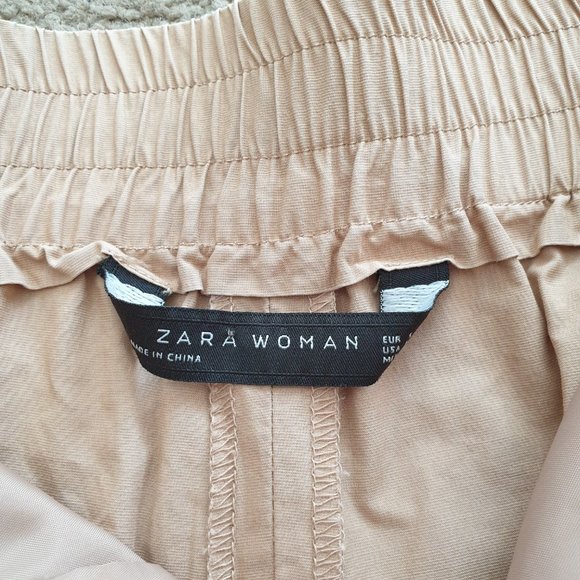 ZARA Culottes - Cotton Trousers in US Size Small or Aust 8-10 - Picture 3 of 8